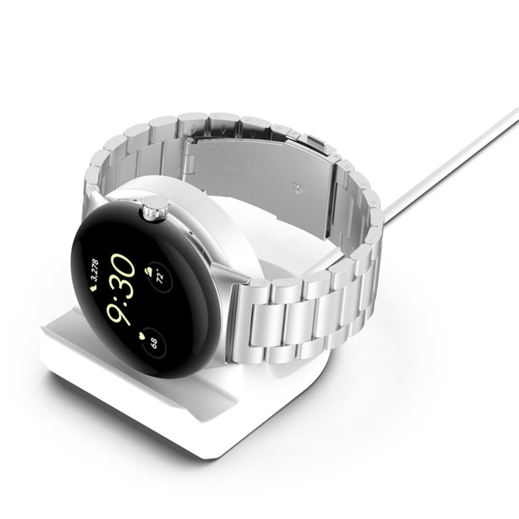 Google Pixel Watch Silikone Holder - Hvid#serie_2