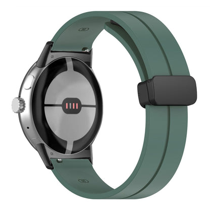 Rigtigt nydelig Google Pixel Watch Silikone Rem - Grøn#serie_12