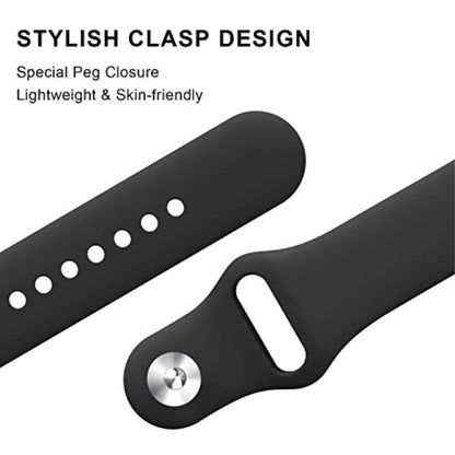 Helt vildt fint Google Pixel Watch Silikone Rem - Rød#serie_5