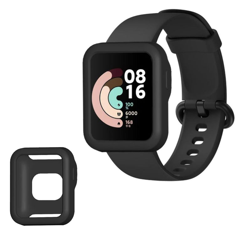 Xiaomi Mi Watch Lite / Xiaomi Redmi Watch  Silikone Bumper  - Sort#serie_3