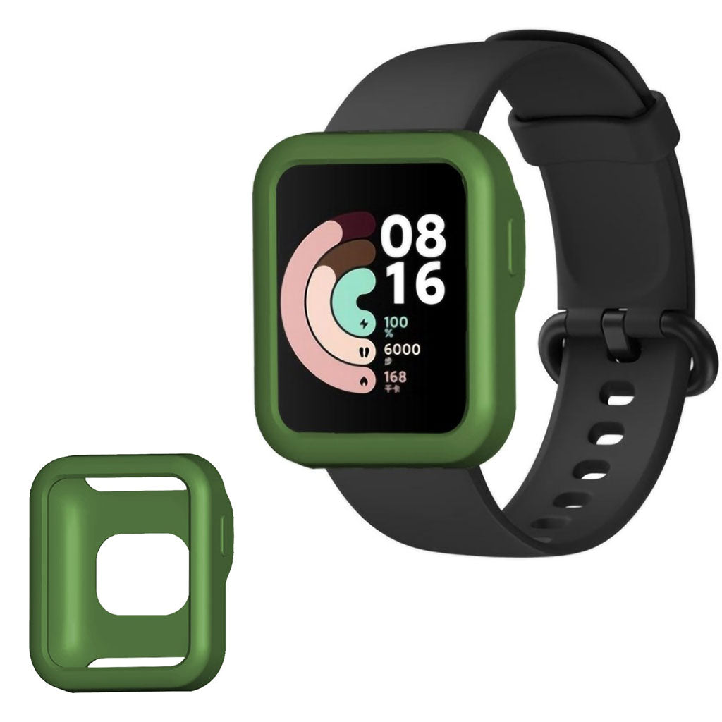 Xiaomi Mi Watch Lite / Xiaomi Redmi Watch  Silikone Bumper  - Grøn#serie_5