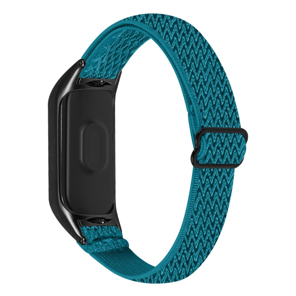 Godt Xiaomi Mi Smart Band 6 / Xiaomi Mi Band 5 Nylon Rem - Grøn#serie_18