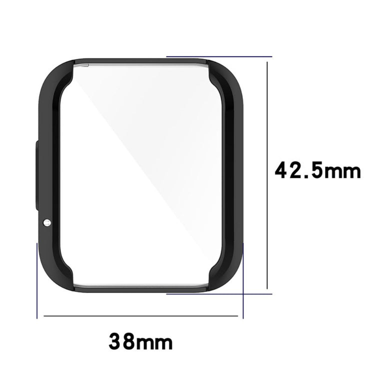 Super Godt Xiaomi Redmi Watch 2 Lite Silikone Cover - Sort#serie_5