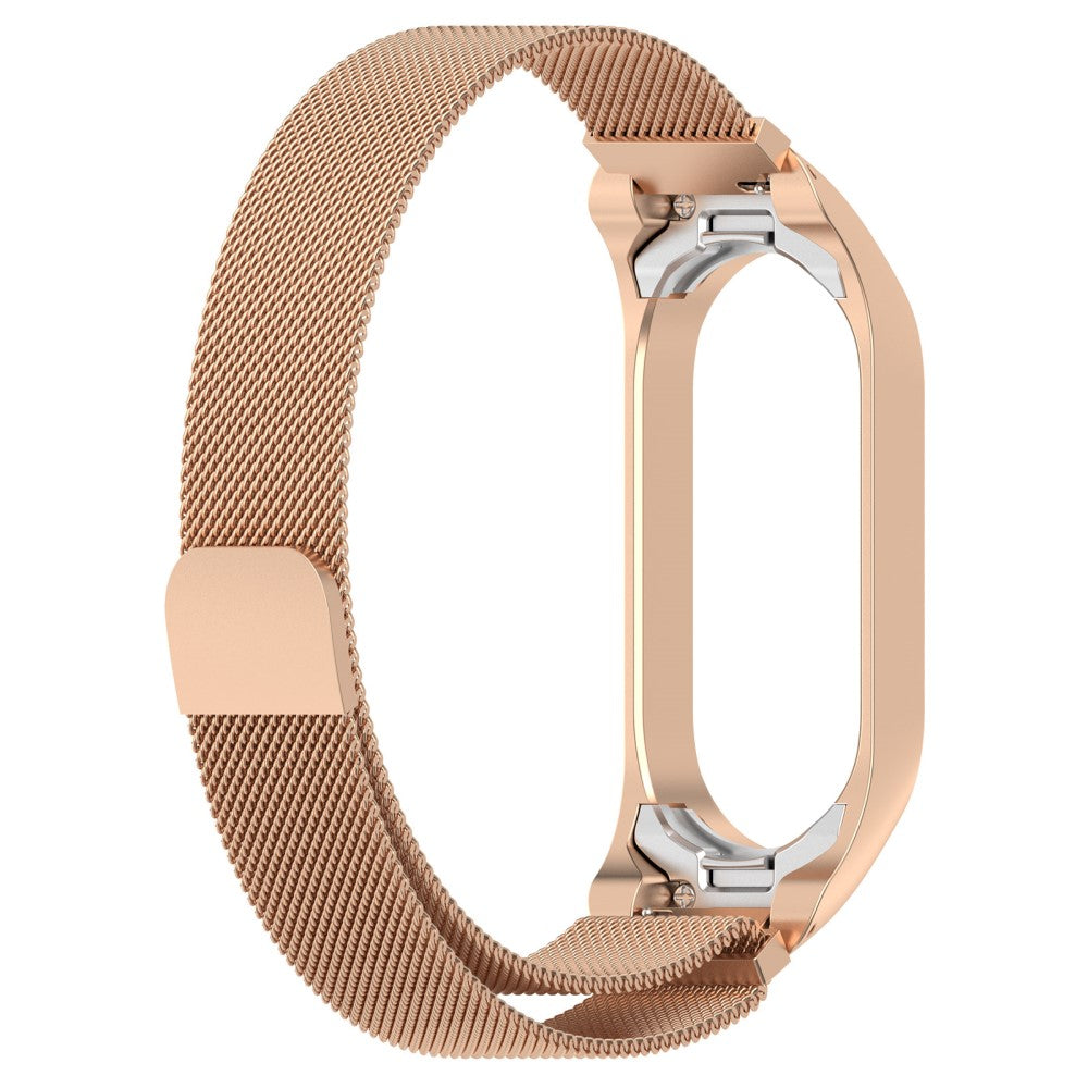 Meget fint Xiaomi Mi Band 7 Metal Rem - Guld#serie_035
