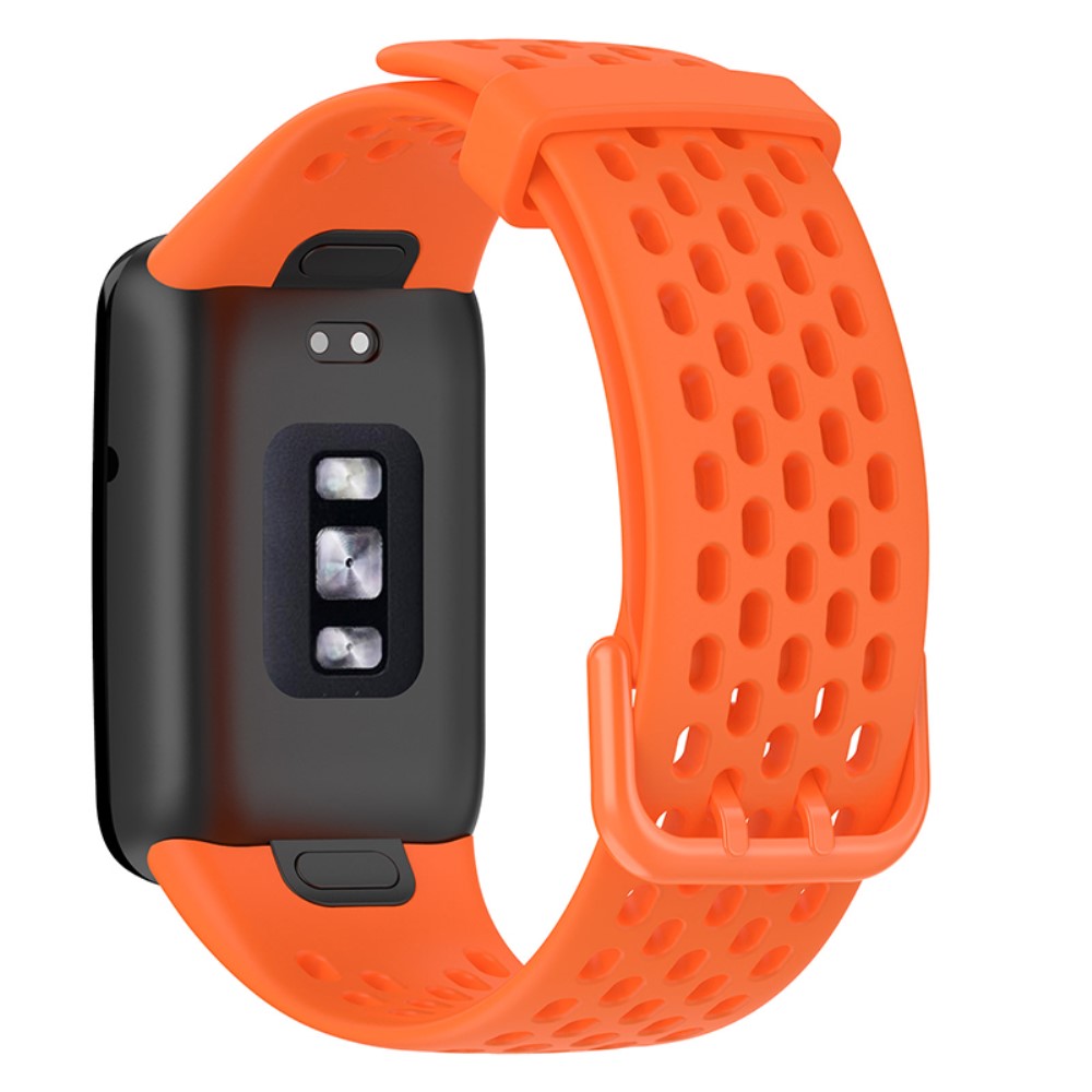 Meget kønt Xiaomi Mi Band 7 Pro Silikone Urrem - Orange#serie_5