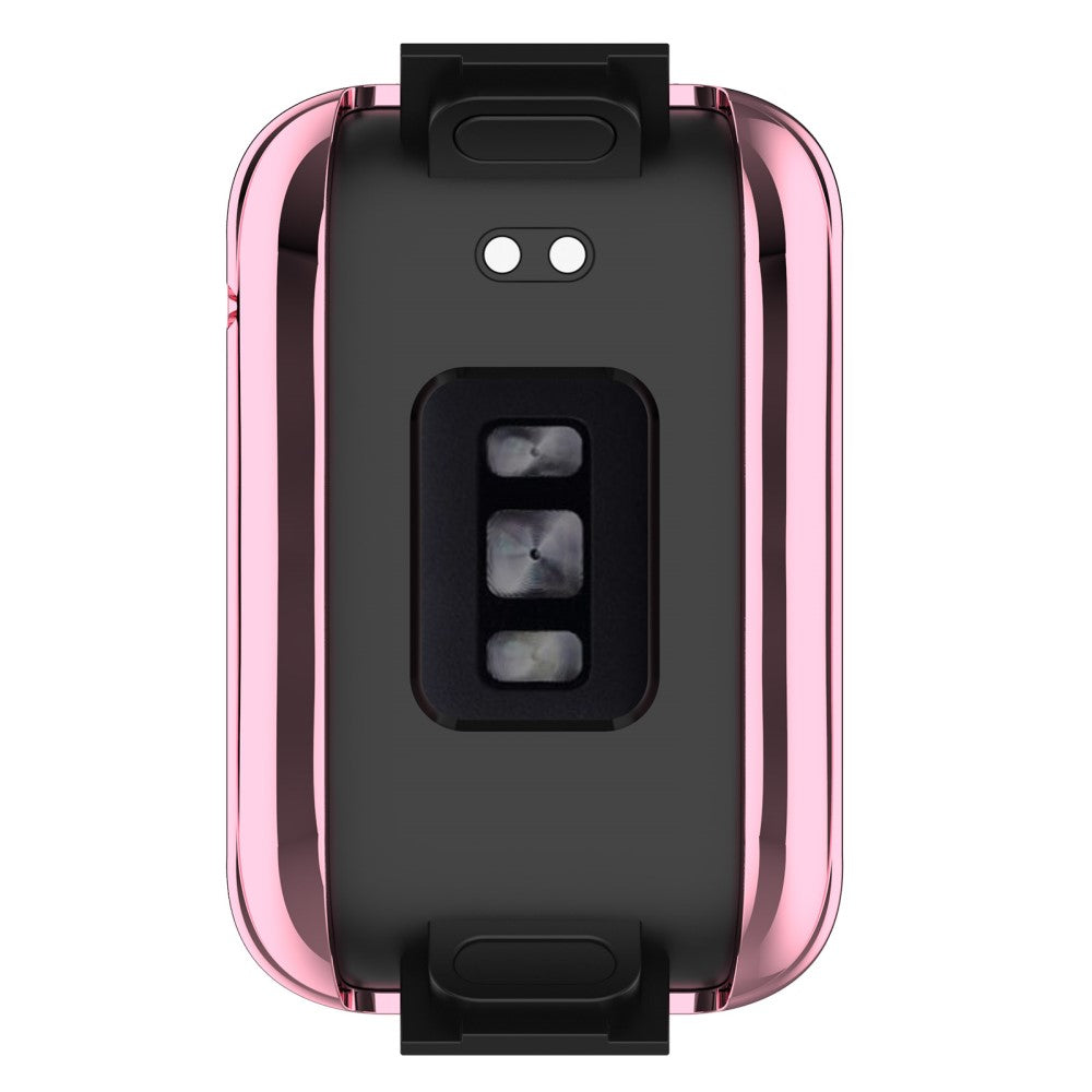 Rigtigt Godt Xiaomi Mi Band 7 Pro Plastik og Glas Cover - Pink#serie_4
