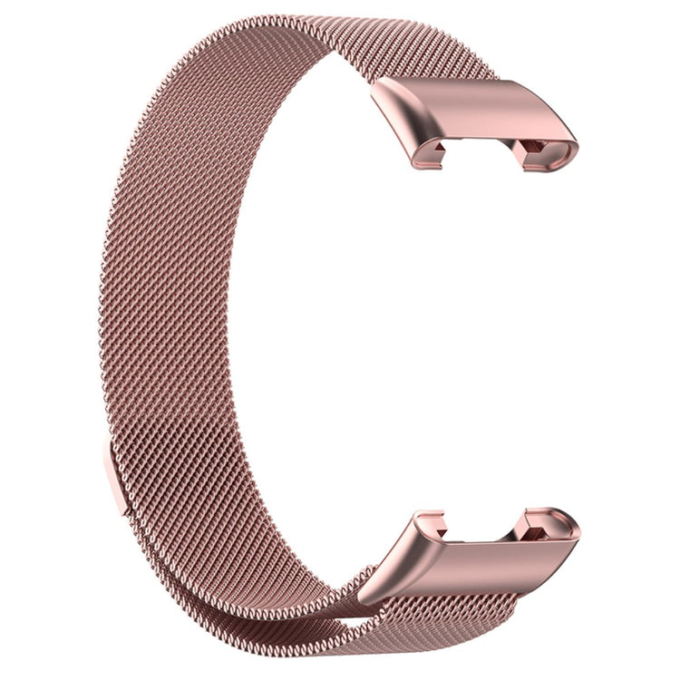 Helt vildt flot Xiaomi Mi Band 7 Pro Metal Rem - Pink#serie_4