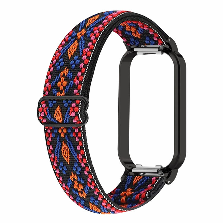 Sejt Nylon Rem passer til Xiaomi Redmi Band 2 - Flerfarvet#serie_3