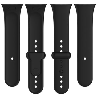 Silikone Universal Rem passer til Xiaomi Redmi Watch 3 / Xiaomi Mi Watch Lite 3 - Sort#serie_1