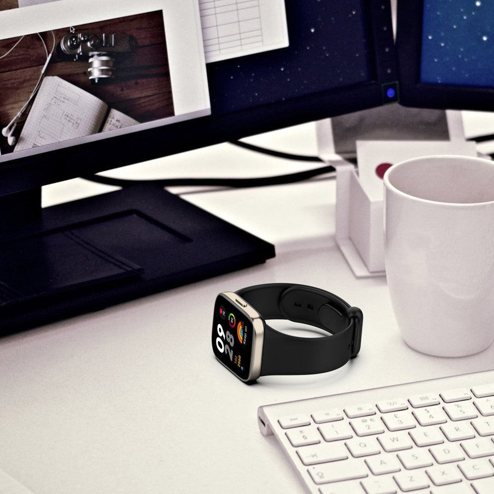 Silikone Universal Rem passer til Xiaomi Redmi Watch 3 / Xiaomi Mi Watch Lite 3 - Grøn#serie_2