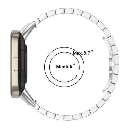 Metal Universal Rem passer til Xiaomi Redmi Watch 3 / Xiaomi Mi Watch Lite 3 - Pink#serie_2