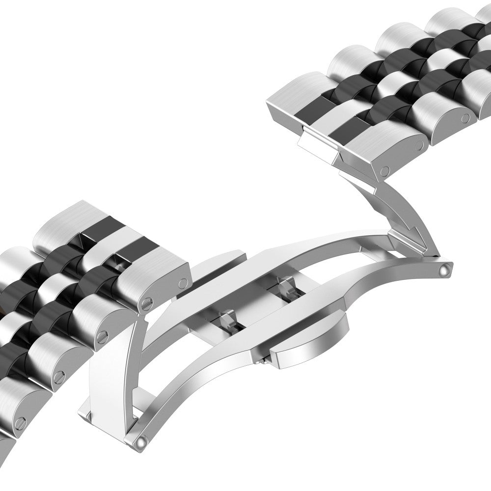 Metal Universal Rem passer til Xiaomi Redmi Watch 3 / Xiaomi Mi Watch Lite 3 - Sølv#serie_7