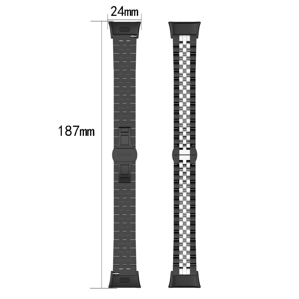 Metal Universal Rem passer til Xiaomi Redmi Watch 3 / Xiaomi Mi Watch Lite 3 - Sølv#serie_7