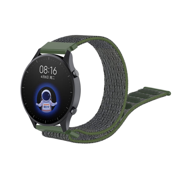 Helt vildt fed Xiaomi Watch Color Nylon Rem - Grøn#serie_8