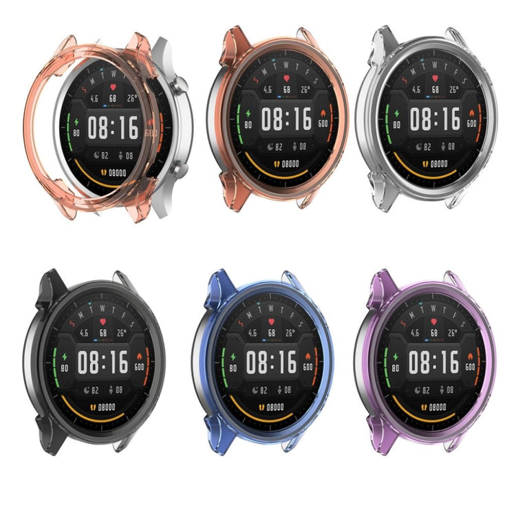 Xiaomi Watch Color Gennemsigtig Silikone Bumper  - Gennemsigtig#serie_1