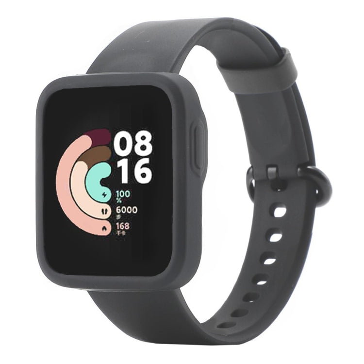 Xiaomi Redmi Watch Enkel Silikone Bumper  - Sort#serie_4