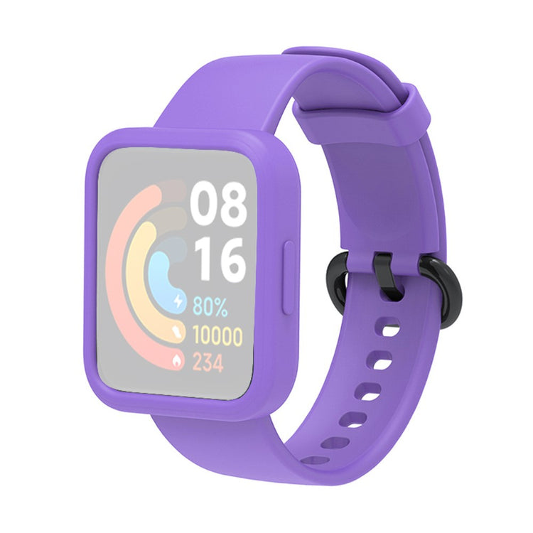 Meget smuk Xiaomi Redmi Watch Silikone Rem - Lilla#serie_10