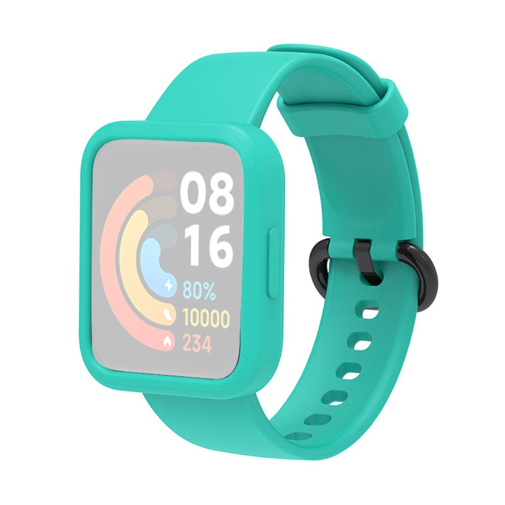 Meget smuk Xiaomi Redmi Watch Silikone Rem - Grøn#serie_7