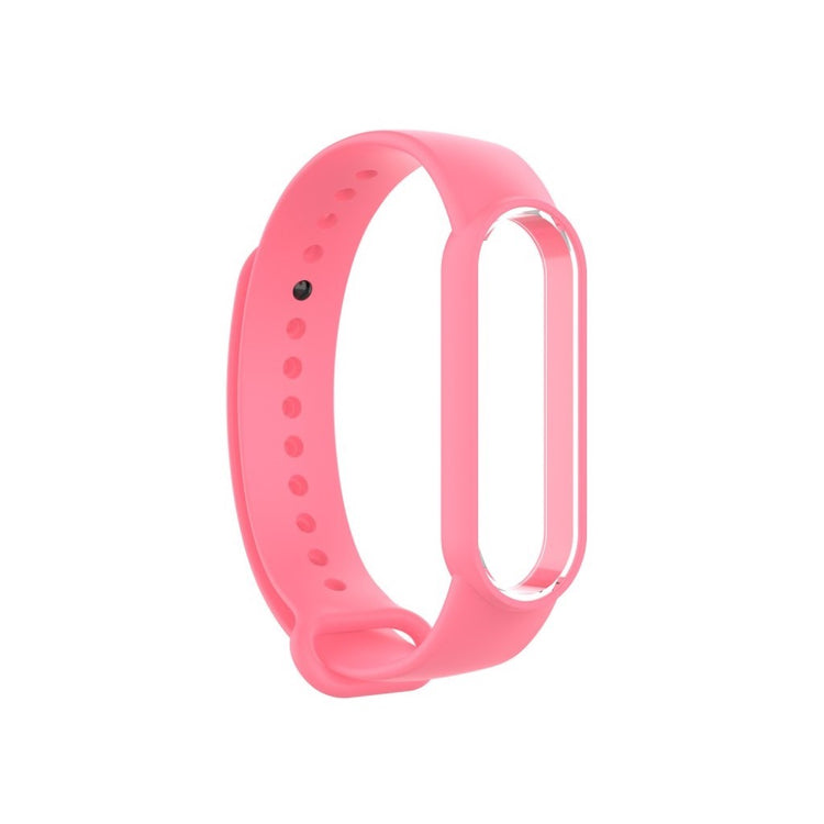 Mega fed Xiaomi Mi Band 5 Silikone Rem - Pink#serie_5