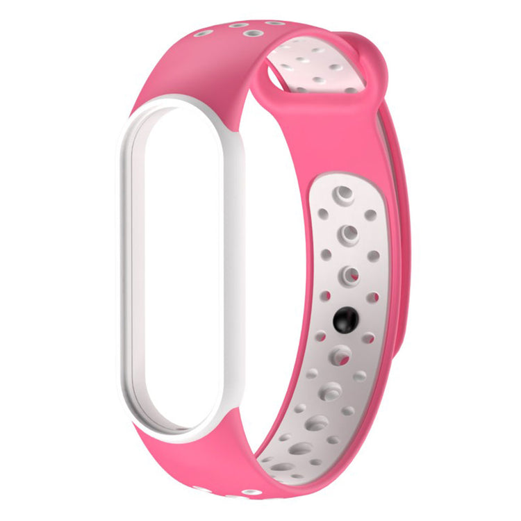 Vildt nydelig Xiaomi Mi Band 5 Silikone Rem - Pink#serie_2