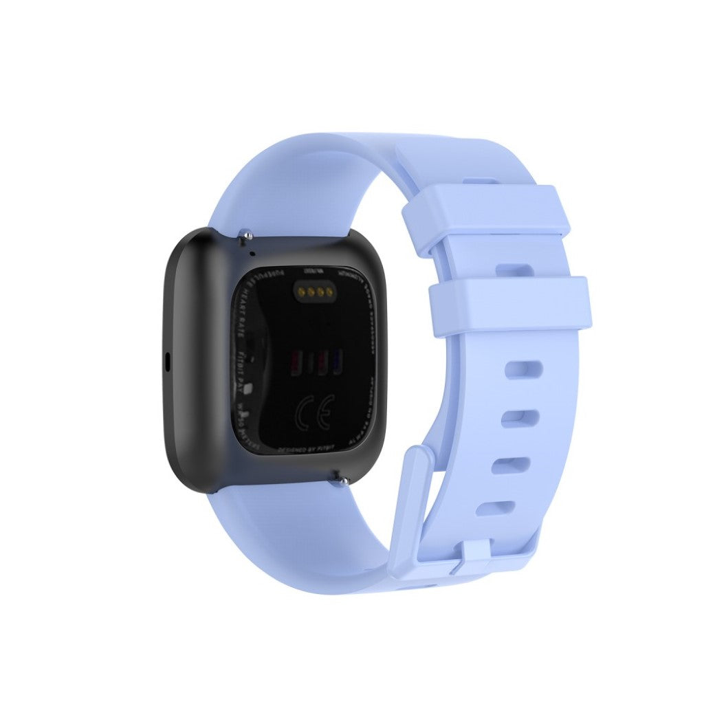 Vildt sejt Fitbit Versa 2 / Fitbit Versa Lite Silikone Rem - Størrelse: S - Blå#serie_10