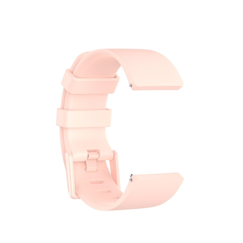 Vildt sejt Fitbit Versa 2 / Fitbit Versa Lite Silikone Rem - Størrelse: S - Pink#serie_5