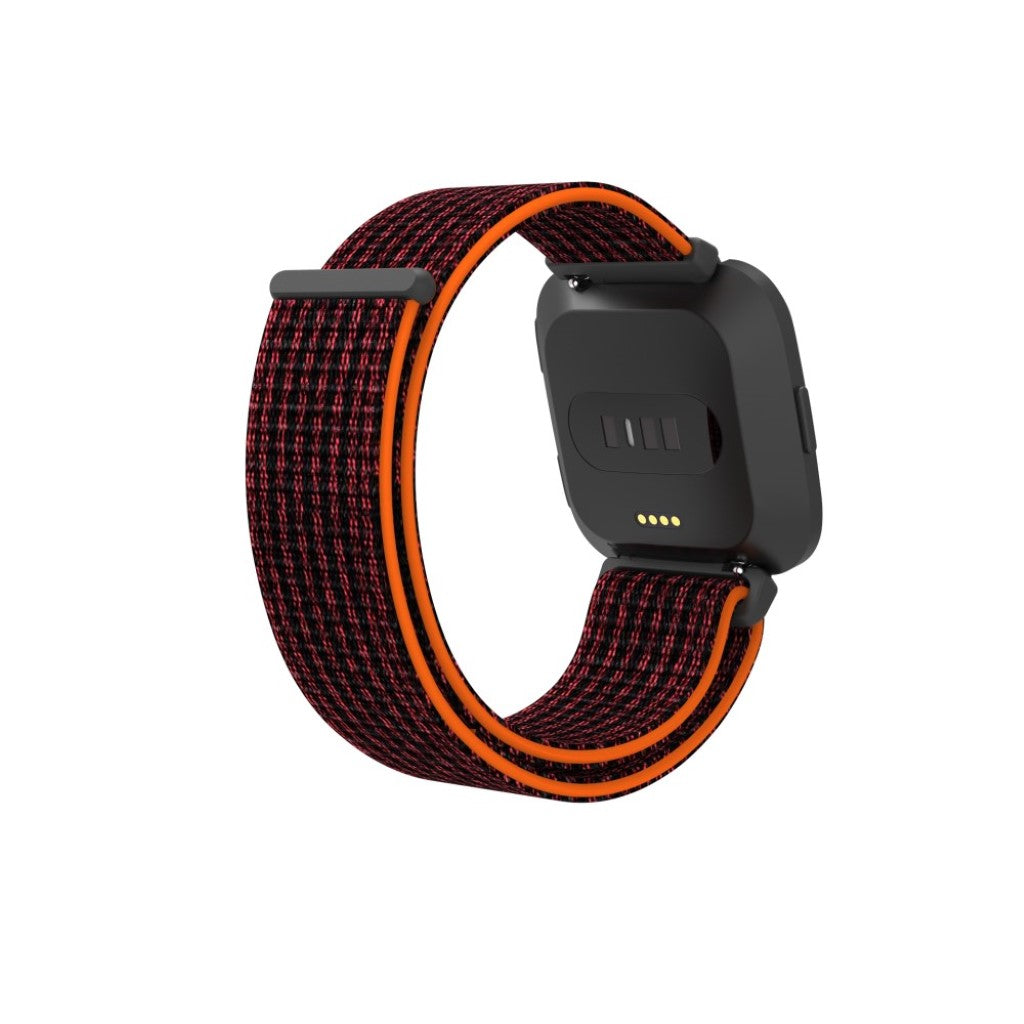 Super hårdfør Fitbit Versa Nylon Rem - Flerfarvet#serie_2