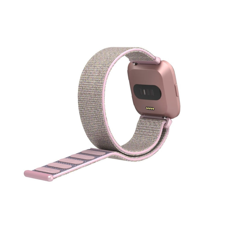 Super hårdfør Fitbit Versa Nylon Rem - Flerfarvet#serie_5