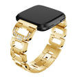 Absolutely tough Fitbit Versa Metal and Rhinestone Strap