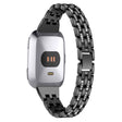 Very fantastic Fitbit Versa Metal and Rhinestone Strap