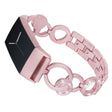 Absolutely sweet Fitbit Charge 3 Metal and Rhinestone Strap