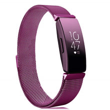 Rigtigt slidstærk Fitbit Inspire Silikone Rem - Lilla#serie_016