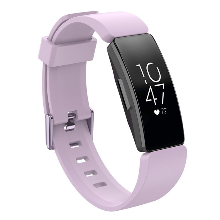 Rigtigt godt Fitbit Inspire Silikone Rem - Lilla#serie_11