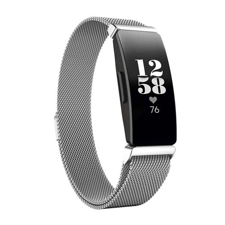 Super sejt Fitbit Inspire Metal Rem - Sølv#serie_1