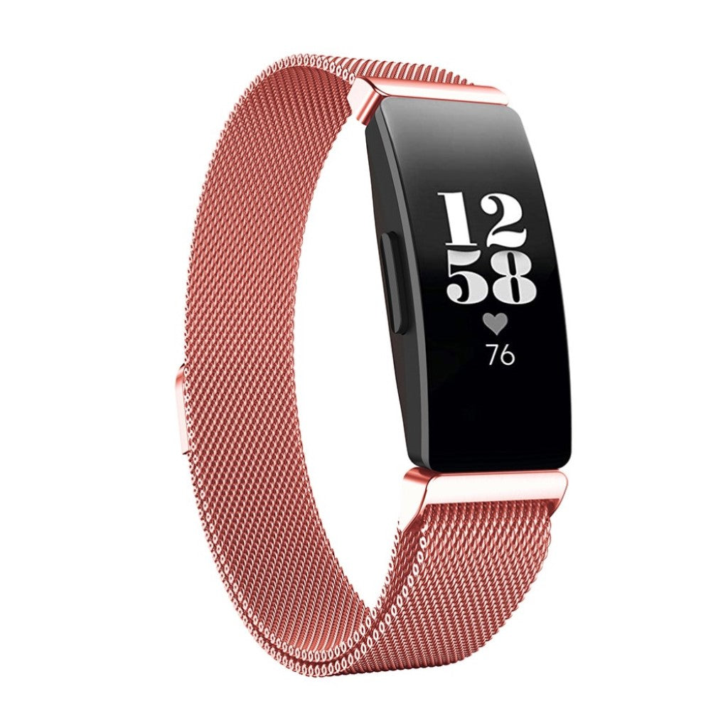 Super sejt Fitbit Inspire Metal Rem - Pink#serie_2