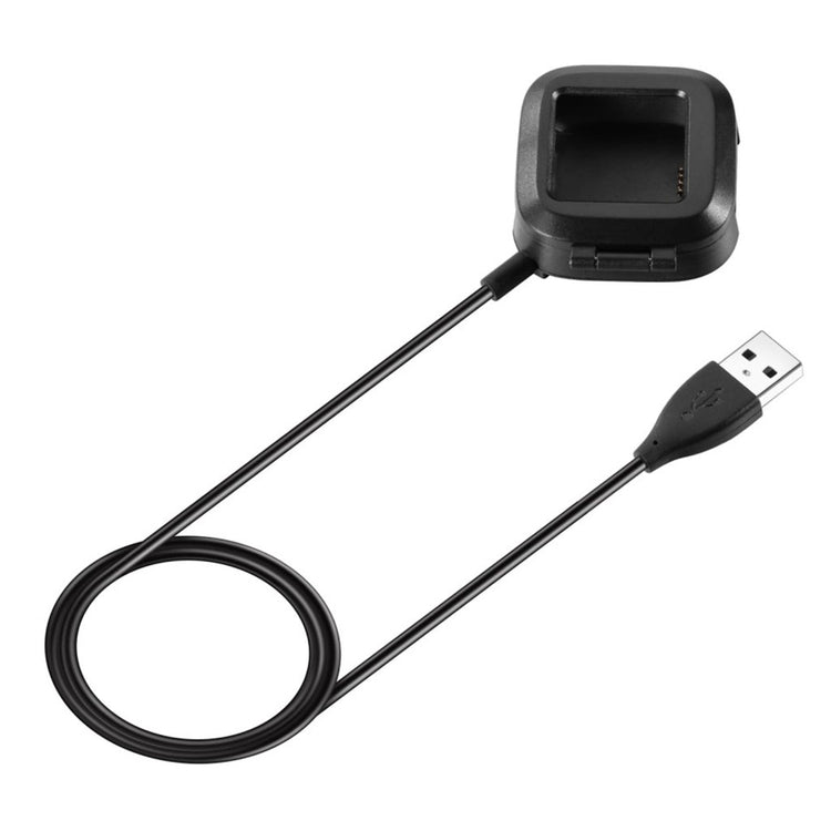 Fitbit Versa 2 USB Opladningskabel - Sort#serie_5