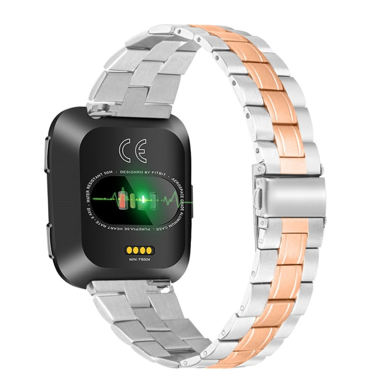 Mega sejt Fitbit Versa 2 Metal Rem - Guld#serie_3