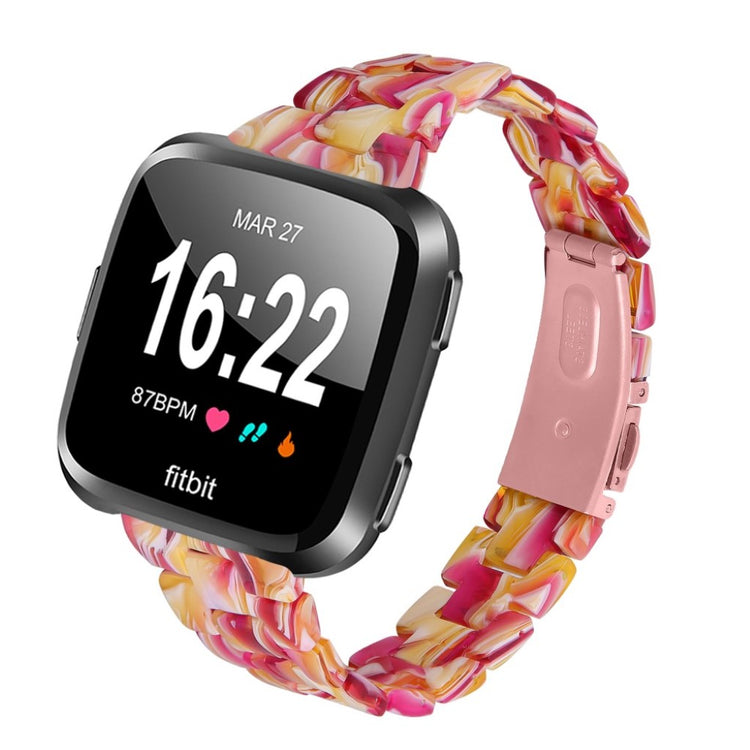 Vildt elegant Fitbit Versa 2 / Fitbit Versa Lite  Rem - Rød#serie_11