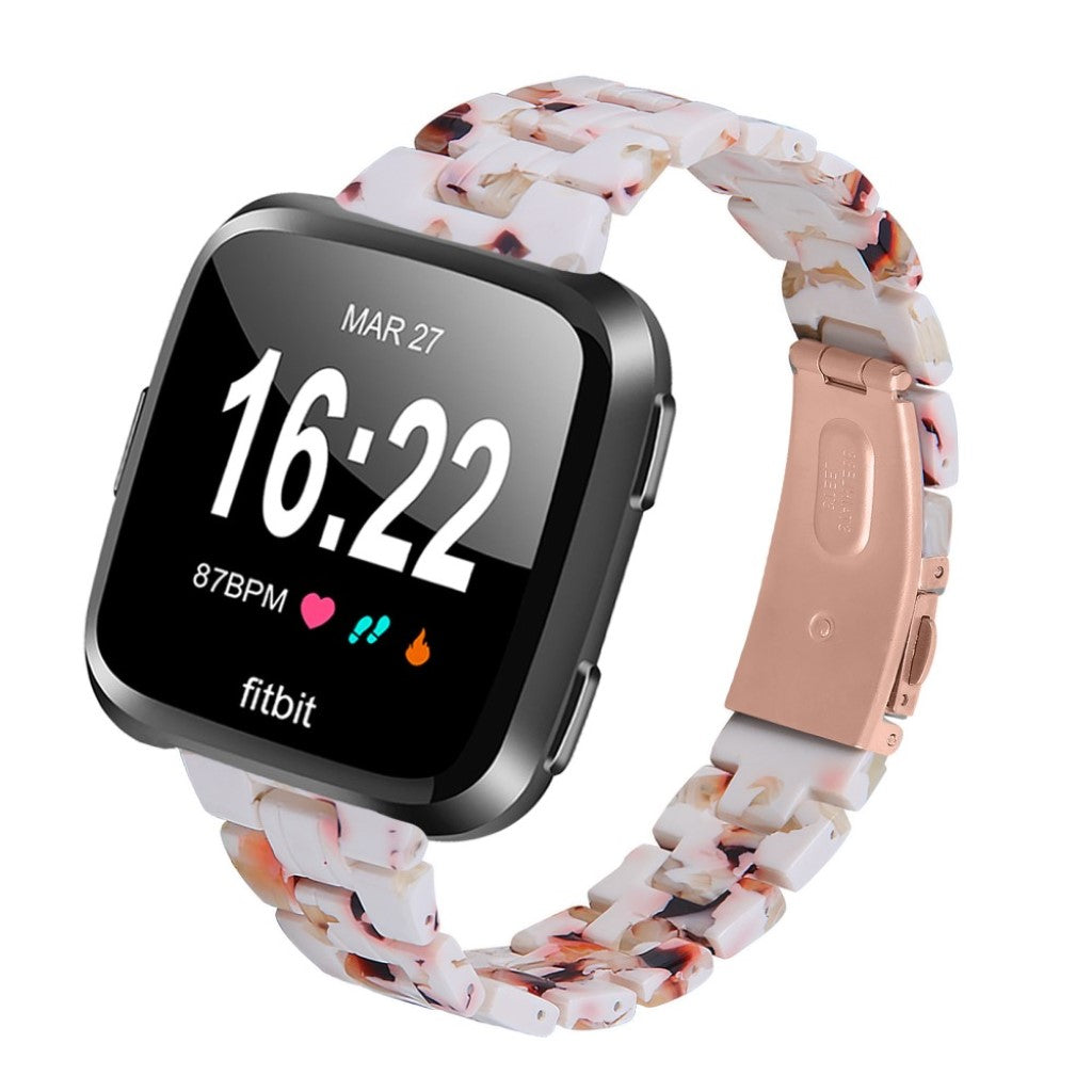 Holdbart Fitbit Versa 2 / Fitbit Versa Lite  Rem - Hvid#serie_13