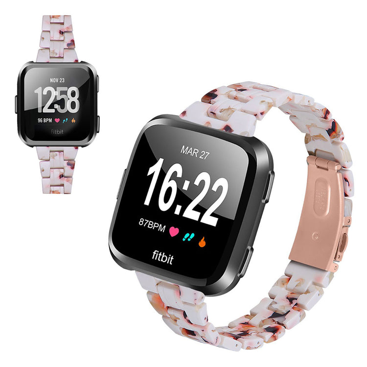 Holdbart Fitbit Versa 2 / Fitbit Versa Lite  Rem - Hvid#serie_13