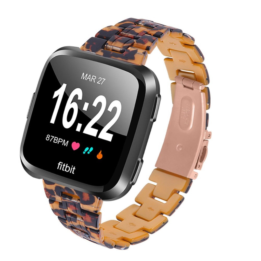 Vildt elegant Fitbit Versa 2 / Fitbit Versa Lite  Rem - Brun#serie_2