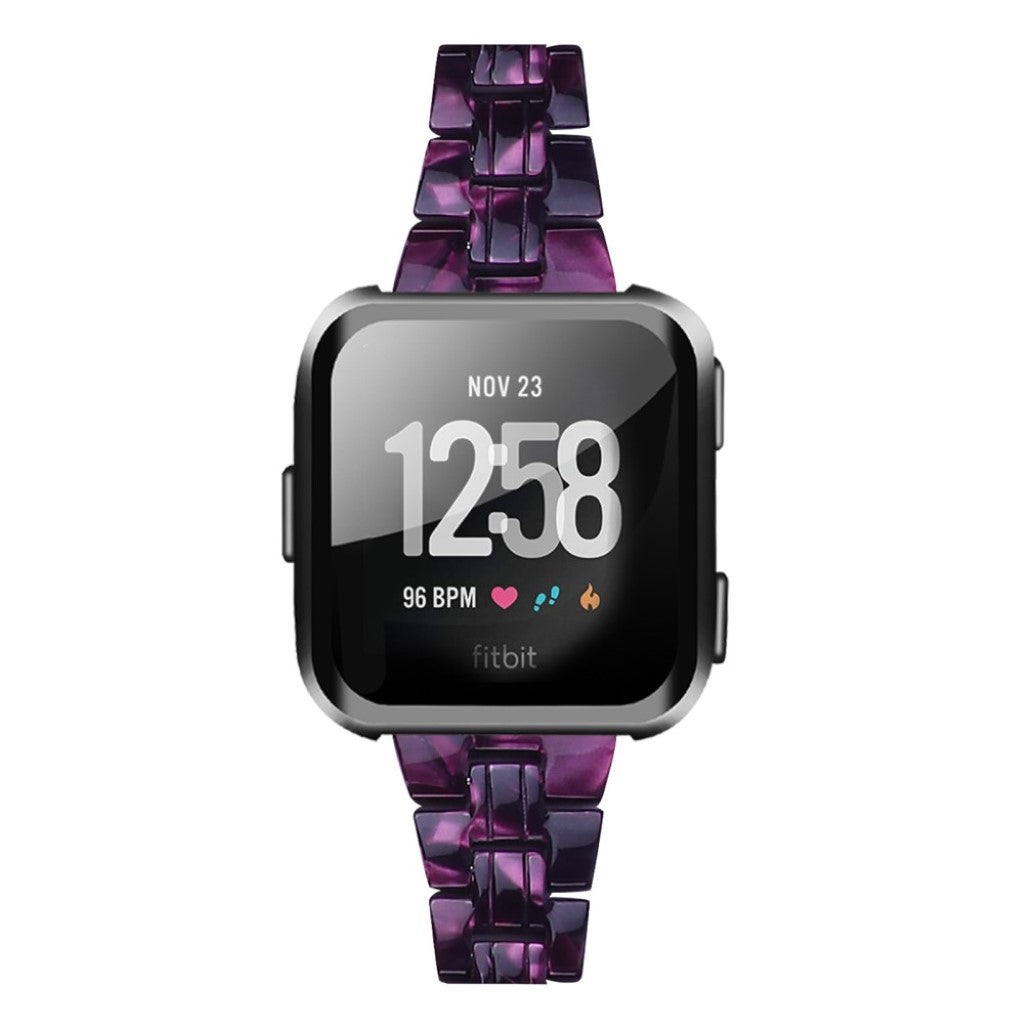 Vildt elegant Fitbit Versa 2 / Fitbit Versa Lite  Rem - Lilla#serie_20