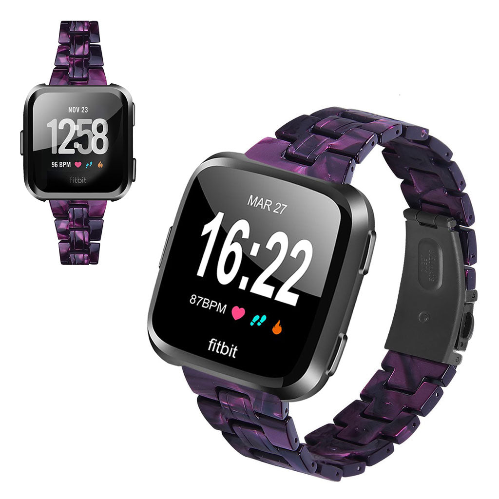 Vildt elegant Fitbit Versa 2 / Fitbit Versa Lite  Rem - Lilla#serie_20