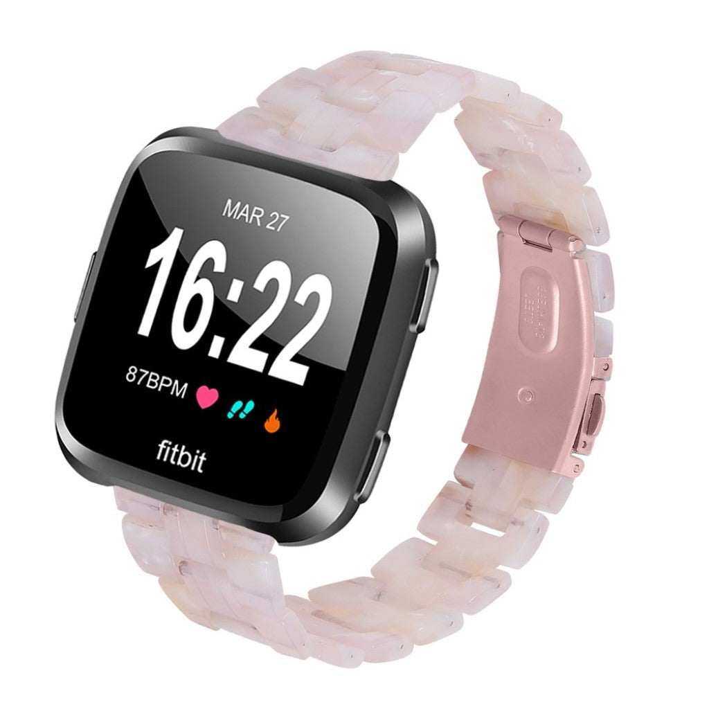 Vildt elegant Fitbit Versa 2 / Fitbit Versa Lite  Rem - Pink#serie_5