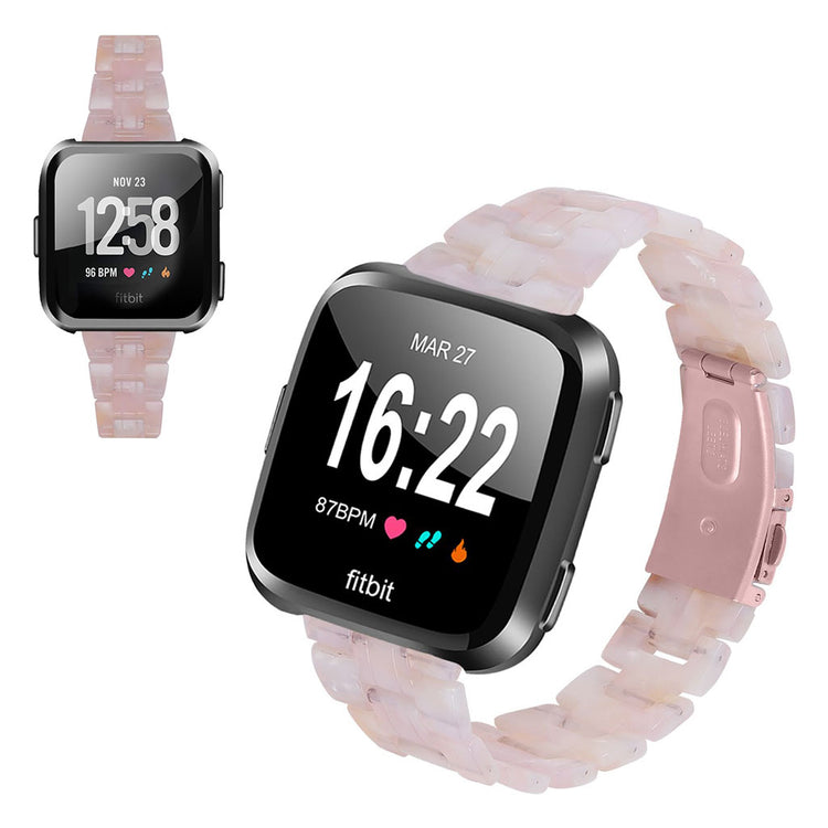 Vildt elegant Fitbit Versa 2 / Fitbit Versa Lite  Rem - Pink#serie_5