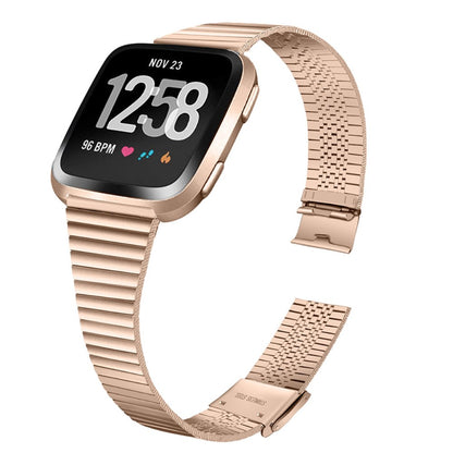 Meget fed Fitbit Versa 2 / Fitbit Versa Lite Metal Rem - Pink#serie_4