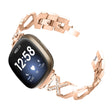 Fitbit Sense 1 / Fitbit Versa 3 Metal And Rhinestone Universel Strap