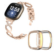 Fitbit Sense 1 / Fitbit Versa 3 Metal Strap with Cover