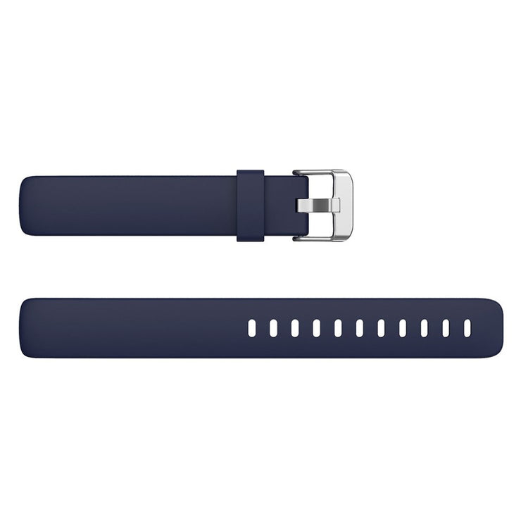Vildt nydelig Fitbit Inspire 2 Silikone Rem - Størrelse: L - Blå#serie_2
