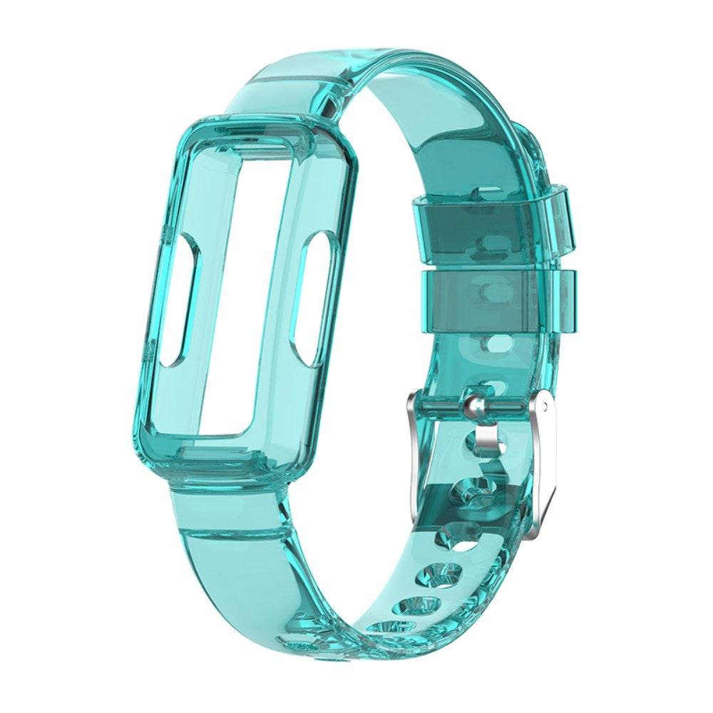Vildt fed Universal Fitbit Silikone Rem - Blå#serie_1